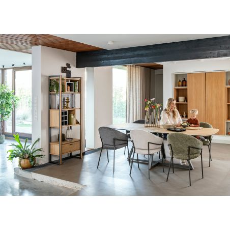 Shimanto, table 180 x 110 cm ovale - Henders and Hazel