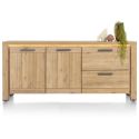 Delmonte, buffet 190 cm. - 2-portes + 2-tiroirs (LED + variateur) - Henders and Hazel