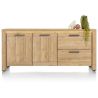 Delmonte, buffet 190 cm. - 2-portes + 2-tiroirs (LED + variateur) - Henders and Hazel