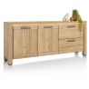 Delmonte, buffet 190 cm. - 2-portes + 2-tiroirs (LED + variateur) - Henders and Hazel