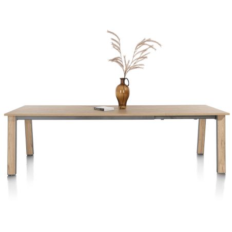 Delmonte, table a rallonge 150 (+60 cm.) x 120 cm- Henders and Hazel
