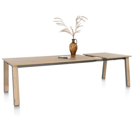 Delmonte, table a rallonge 150 (+60 cm.) x 120 cm- Henders and Hazel