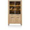 Delmonte, vitrine 110 cm. - 2-portes en verre + 2-portes + 1-tiroir (+ LED) - Henders and Hazel
