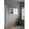 Miroir 110 cm DAWSON en blanc brillant