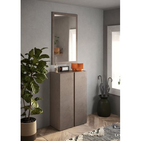 Miroir 110 cm DAWSON en décor bronze