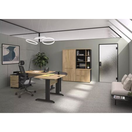 Bureau contemporain ABSOLU en 180 cm ou 200 cm