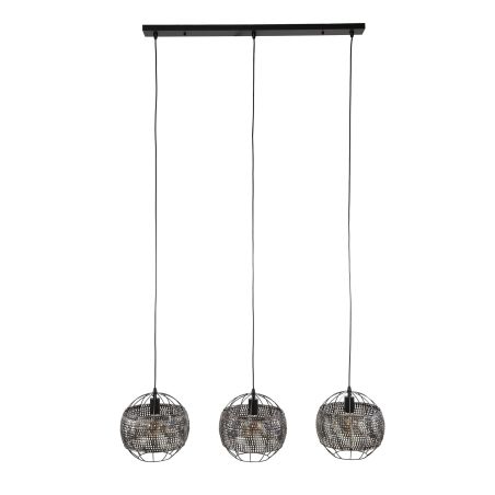 SuspensionCINNA de style industriel avec 3 ampoules incluses