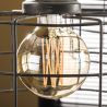 Suspension CINNA de style industriel avec 3 ampoules incluses