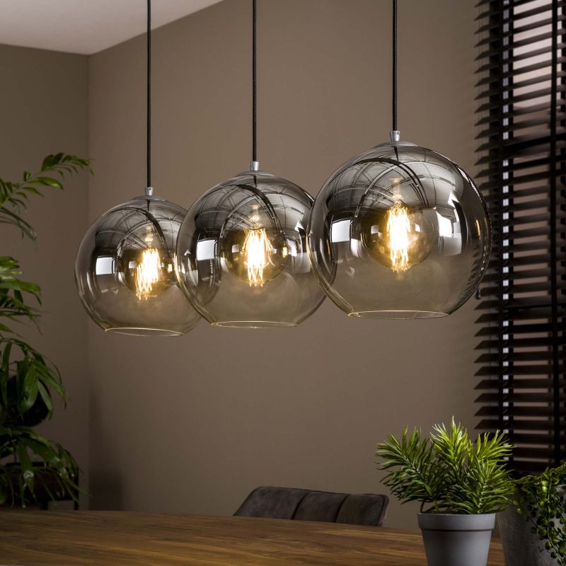 Suspension GABIN avec 3 ampoules incluses