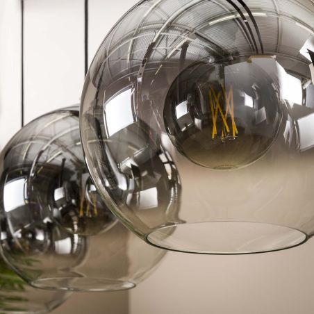 Suspension GABIN avec 3 ampoules incluses