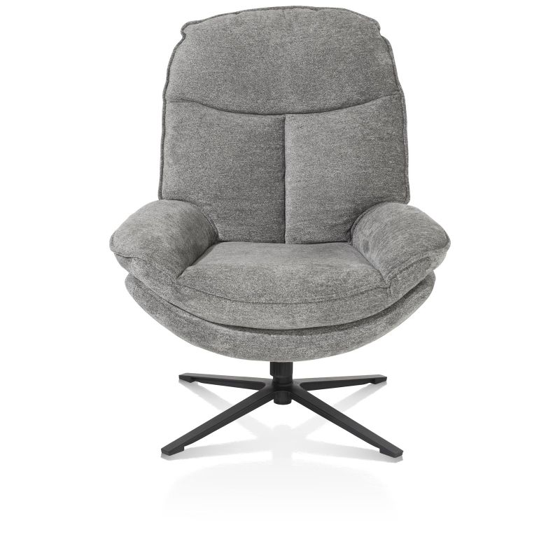 Florence, fauteuil + pouf - tissu Enzo