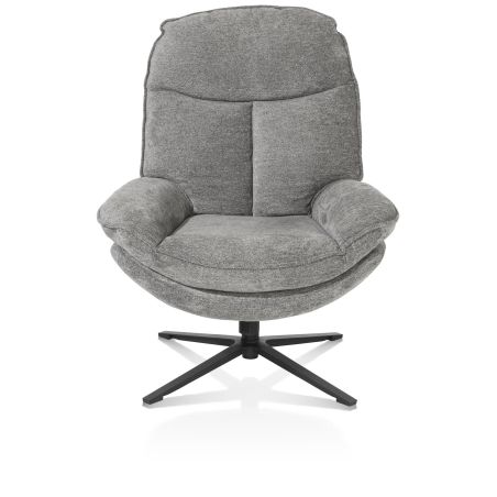 Florence, fauteuil + pouf - tissu Enzo