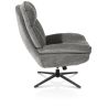 Florence, fauteuil + pouf - tissu Enzo