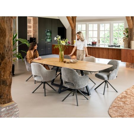 Ridgefield, table ovale 240 x 110 cm - Henders and Hazel