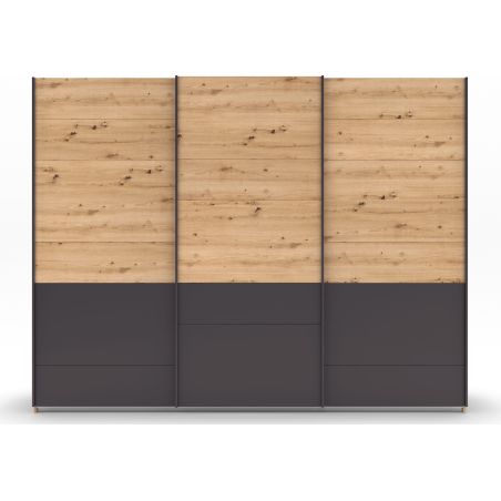 Armoire 271 cm YANIS avec 3 portes coulissantes