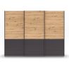 Armoire 271 cm YANIS avec 3 portes coulissantes