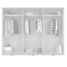 Armoire 271 cm YANIS avec 3 portes coulissantes