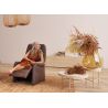 Fauteuil relax électrique H 106 cm en tissu QUARTETT 9457 avec lift de la marque HIMOLLA