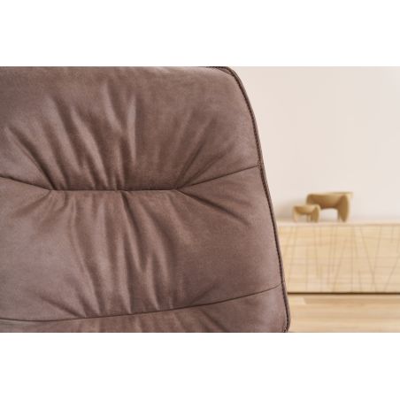 Fauteuil relax électrique H 106 cm en tissu QUARTETT 9457 avec lift de la marque HIMOLLA