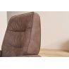 Fauteuil relax électrique H 106 cm en tissu QUARTETT 9457 avec lift de la marque HIMOLLA