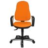 Chaise de Bureau HARPER noir avec accoudoirs