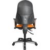 Chaise de Bureau HARPER noir avec accoudoirs
