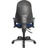Chaise de Bureau HARPER noir avec accoudoirs