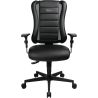 Chaise de Bureau gamer BURTON noir avec accoudoirs