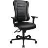 Chaise de Bureau gamer BURTON noir avec accoudoirs