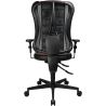 Chaise de Bureau gamer BURTON rouge avec accoudoirs
