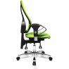 Chaise de Bureau ROLAND vert pomme avec accoudoirs