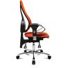 Chaise de Bureau ROLAND orange avec accoudoirs
