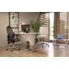 Chaise de Bureau ROLAND noir avec accoudoirs