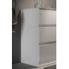 Meuble avec vasque HESTIA 100 cm en blanc brillant