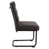 Chaise KAMA en tissu anthracite ou beige