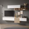 Ensemble meuble TV KAGAMI CADIZ composé de 5 éléments
