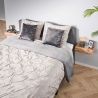 Set de 2 chevets MARTINA en bois d'acacia avec 1 tiroir
