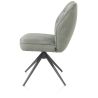 Bell, chaise - pietement graphite - pivotante - confort ressorts - Calabria