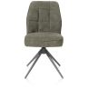 Bell, chaise - pietement graphite - pivotante - confort ressorts - combination Calabria / Vada - Henders and Hazel