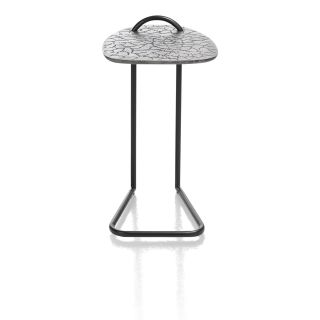 Dorval, table pour laptop 35.5 x 44 cm. + texture - Henders and Hazel