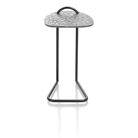 Dorval, table pour laptop 35.5 x 44 cm. + texture - Henders and Hazel