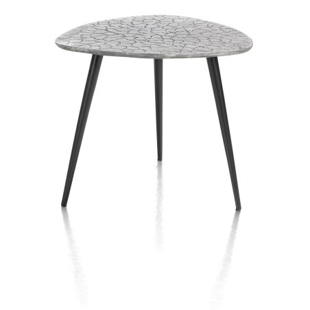 Dorval, table basse 53 x 54 cm. + texture - Henders and Hazel