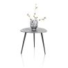 Dorval, table basse 53 x 54 cm. + texture - Henders and Hazel