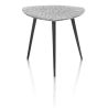 Dorval, table basse 53 x 54 cm. + texture - Henders and Hazel