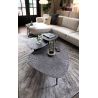 Dorval, table basse 53 x 54 cm. + texture - Henders and Hazel