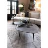 Dorval, table basse 53 x 54 cm. + texture - Henders and Hazel