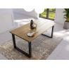 Table 210 cm GABRIEL LIGHT en décor chêne clair