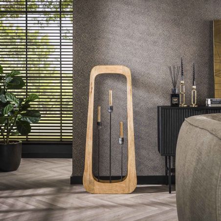 Lampadaire LEWIS avec 3 ampoules incluses