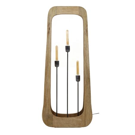 Lampadaire LEWIS avec 3 ampoules incluses