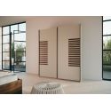 Armoire 2 portes coulissantes CHARLIE LIGHT 181 cm